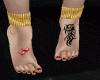 Realistic Bare Foot Tatt