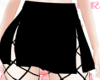 [RR]Fishnet Skirt Black