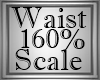 160% Waist & Hips Scale