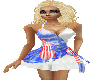 (T) Summer 4th July dres