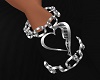 left heart bracelet