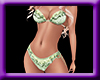 Green ruffle bikini RL