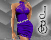 JB Short Purple Dress