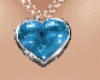 Blue animated heart