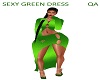 SEXY GREEN DRESS