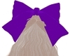 Cute Purple Hair Bow