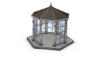 Octagonal gazebo