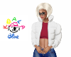 KB Puffy White Red