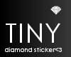 .tiny.diamond.sticker.