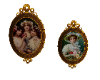 Victorian oval pic set