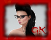 (GK) Pin up hair black