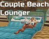 Couple Beach Lounger