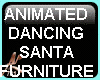 DANCNING SANTA W/SPOTS