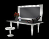 Silver Makeup Table