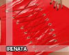 R Skirt Red latex RL