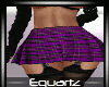 Purple Tartan Skirt RL