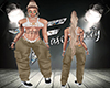 ♛Brown Cargo Pants