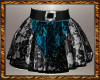 Black Blue Skirt