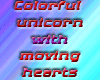 Colorful Unicorn Card