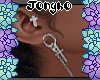 J. Hangin' Cross earring