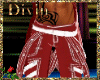 Red White Pants