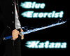 Ao no Exorcist Katana