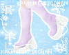 K| Christmas Boots Lilac
