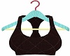 Dark Brown SportsBra