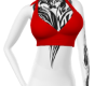 red cropped tattoo