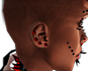 Ear spikes Red