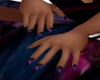 Purple  Nails