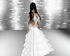 white w wedd dress