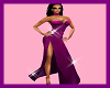 long fouksia  dress