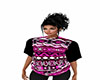 Pink Print Tee