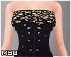 B | Gold Crystal Dress