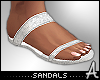 !A Breezy Sandals White