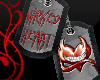 A! Wicked Heart Dogtag 