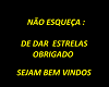 BOAS VINDAS