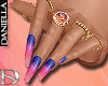 D| Sunset Nails+Rings