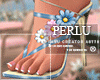 [P]Flower Fields Sandals