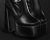 Black Spike Boots