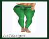 JT Belted Jeans Green