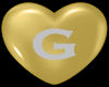 G* Gold Balloon Silver G