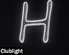Letter H | Neon