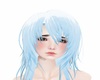Kitsune Blue Hair