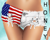 *h* Flag Shorts USA