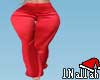 Red satin pants RLL