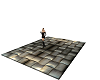 Modern Silver Woven Rug