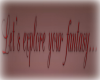 [Luv] Fantasy Wall Quote