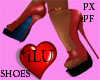 PX PF  *iLU SHOES *RED